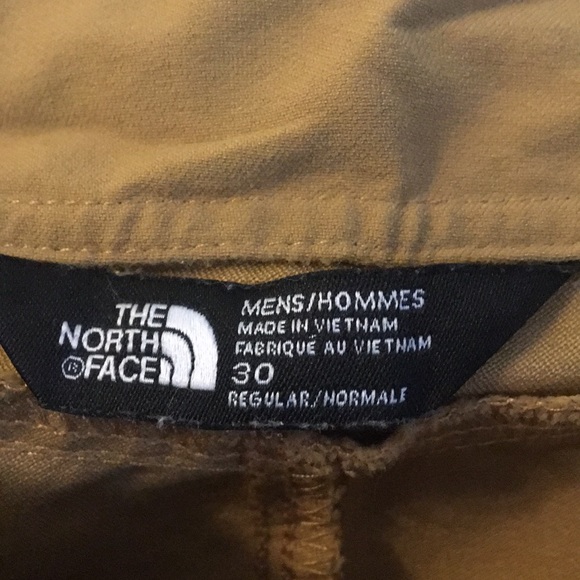 The North Face Men’s Mustard Yellow Hiking Pants - Picture 2 of 7